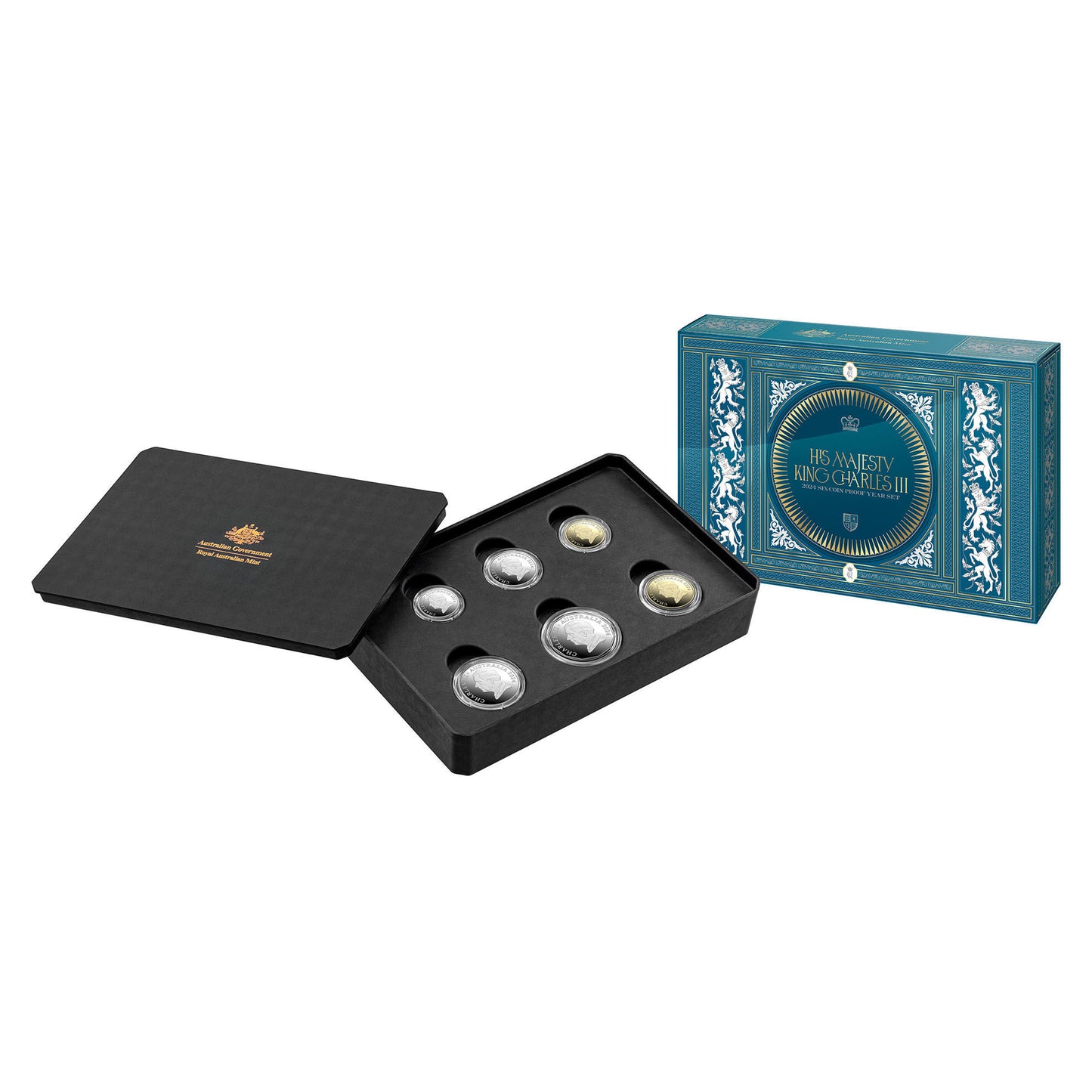 2024 Royal Australian Mint Proof Year Set - KCIII Effigy