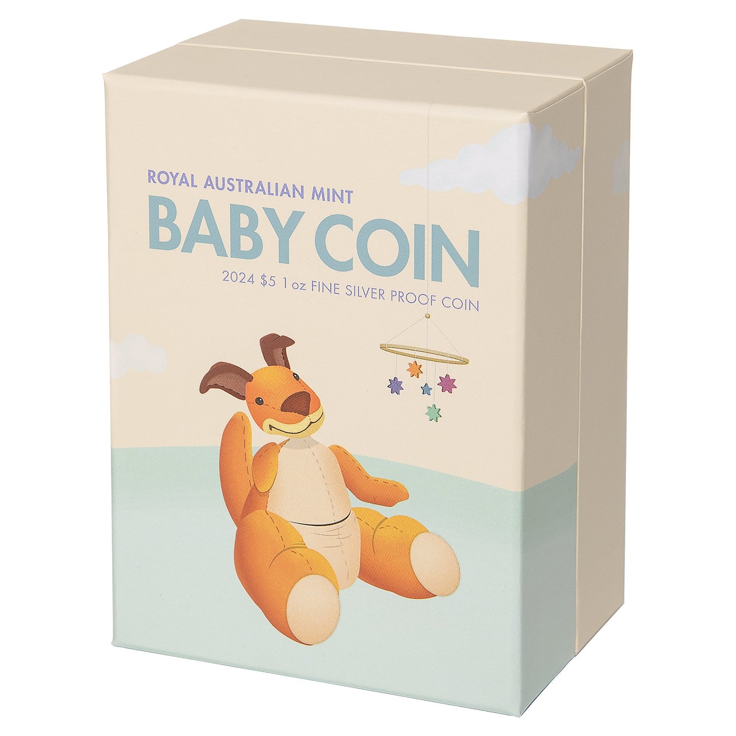 2024 Royal Australia Mint Silver Proof 1oz $1 Coin - Toy Kangaroo