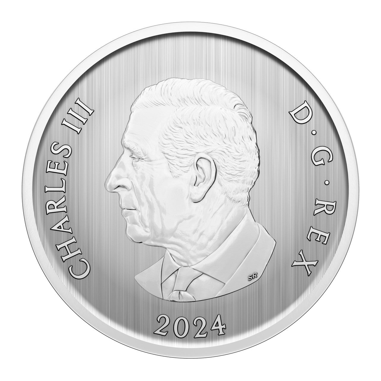 2024 Royal Canadian Mint UNC Colourised Lenticular 50c Coin - Trimming the Xmas Tree