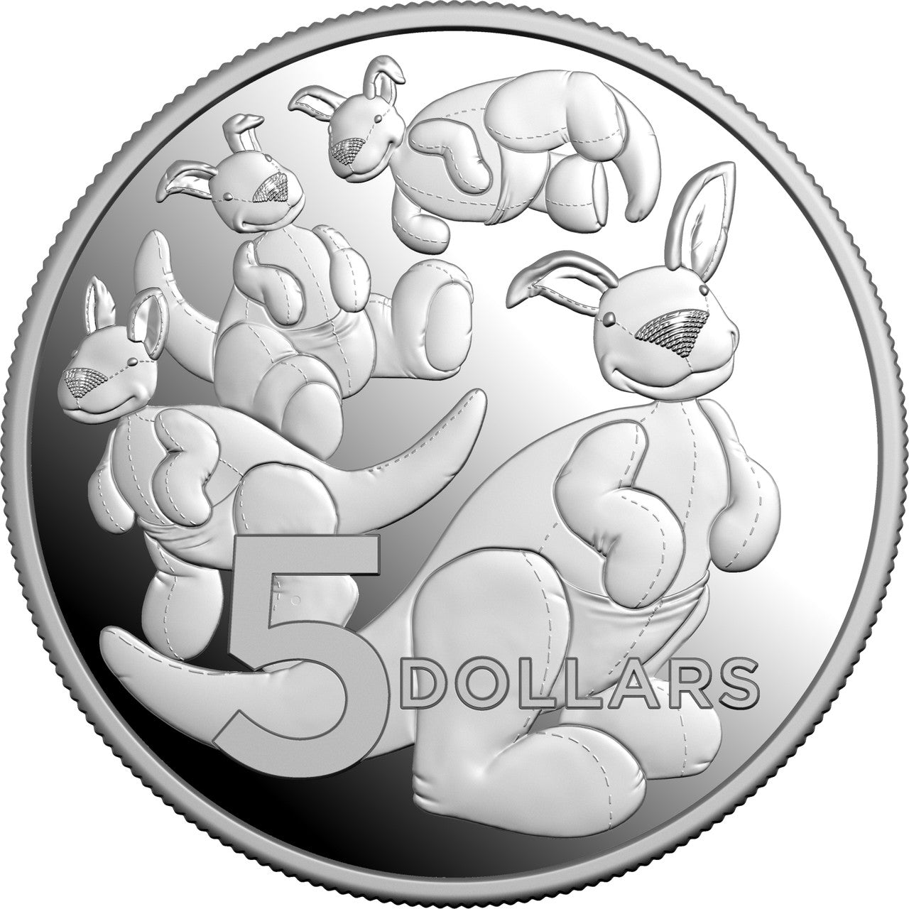 2024 Royal Australia Mint Silver Proof 1oz $1 Coin - Toy Kangaroo