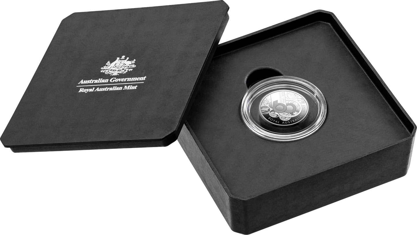 2025 C Royal Australian Mint Silver Proof $1 Coin - 60th Anniversary of RAM