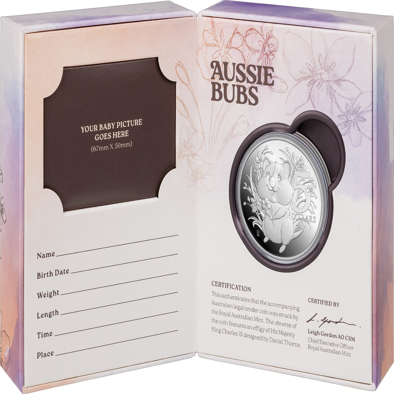 2025 Royal Australian Mint Silver Proof 1oz $5 Coin - Baby Animals