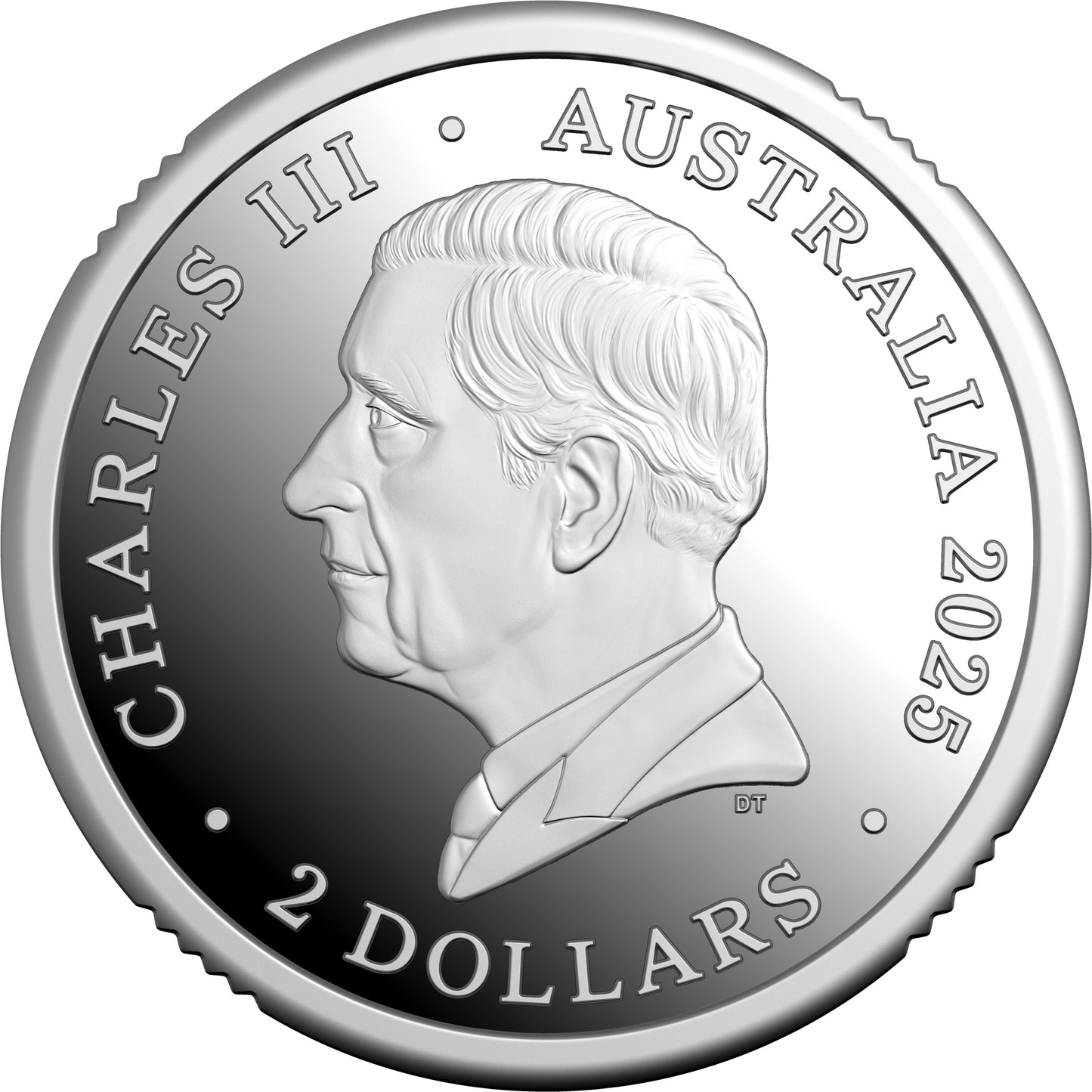 2025 C Royal Australian Mint Silver Proof Colourised $2 Coin - 30th Anniversary of Torres Strait Islander Flag