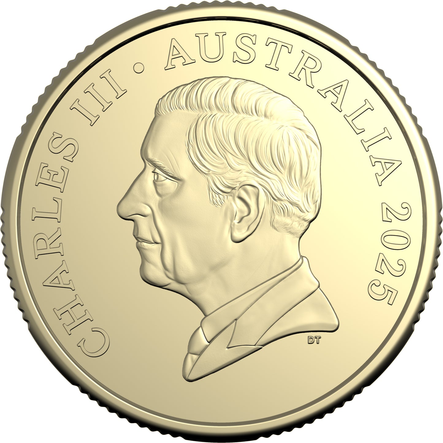 2025 UNC Colourised $1 Coin on Card - Bluey Xmas