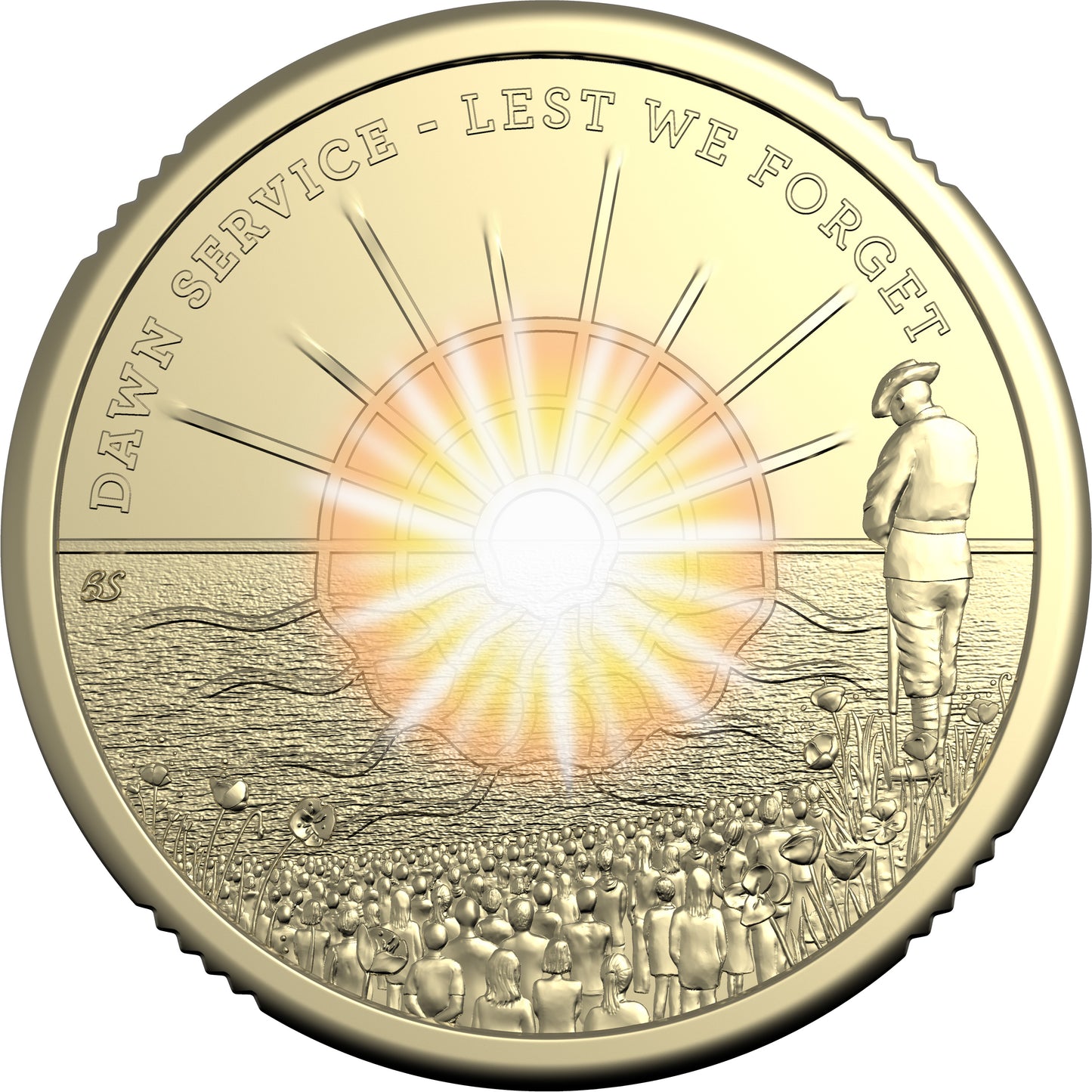 2026 UNC $2 Coin - Dawn Service in 2x2