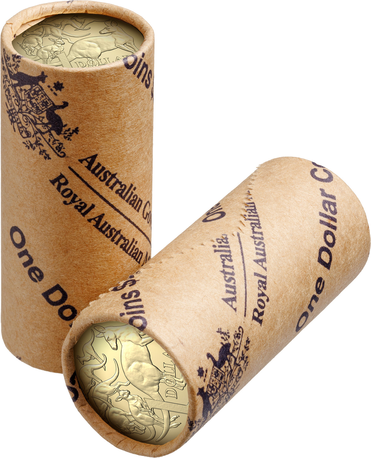 2027 Fine Silver Proof Colourised $1 Coin Bluey Cricket + 2026 UNC Non-Premium RAM Roll Set w/Six Mob of Roo $1 Roll
