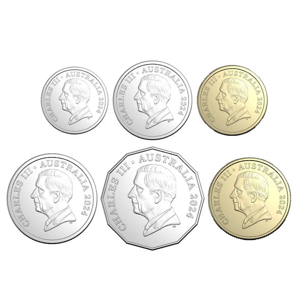 2024 Royal Australia Mint UNC Year Set - KCIII Effigy