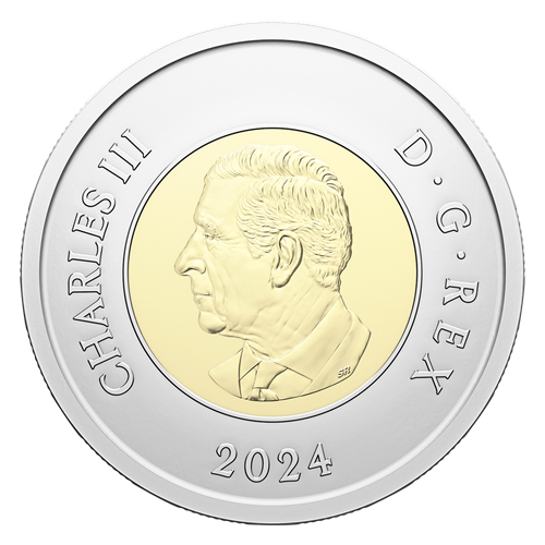 2024 Royal Canadian Mint UNC $2 Coin Roll - 100th Anniversary of Royal Canadian Airforce