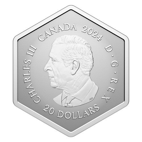 2024 Royal Canadian Mint Fine Silver $20 Coin - Snowflake
