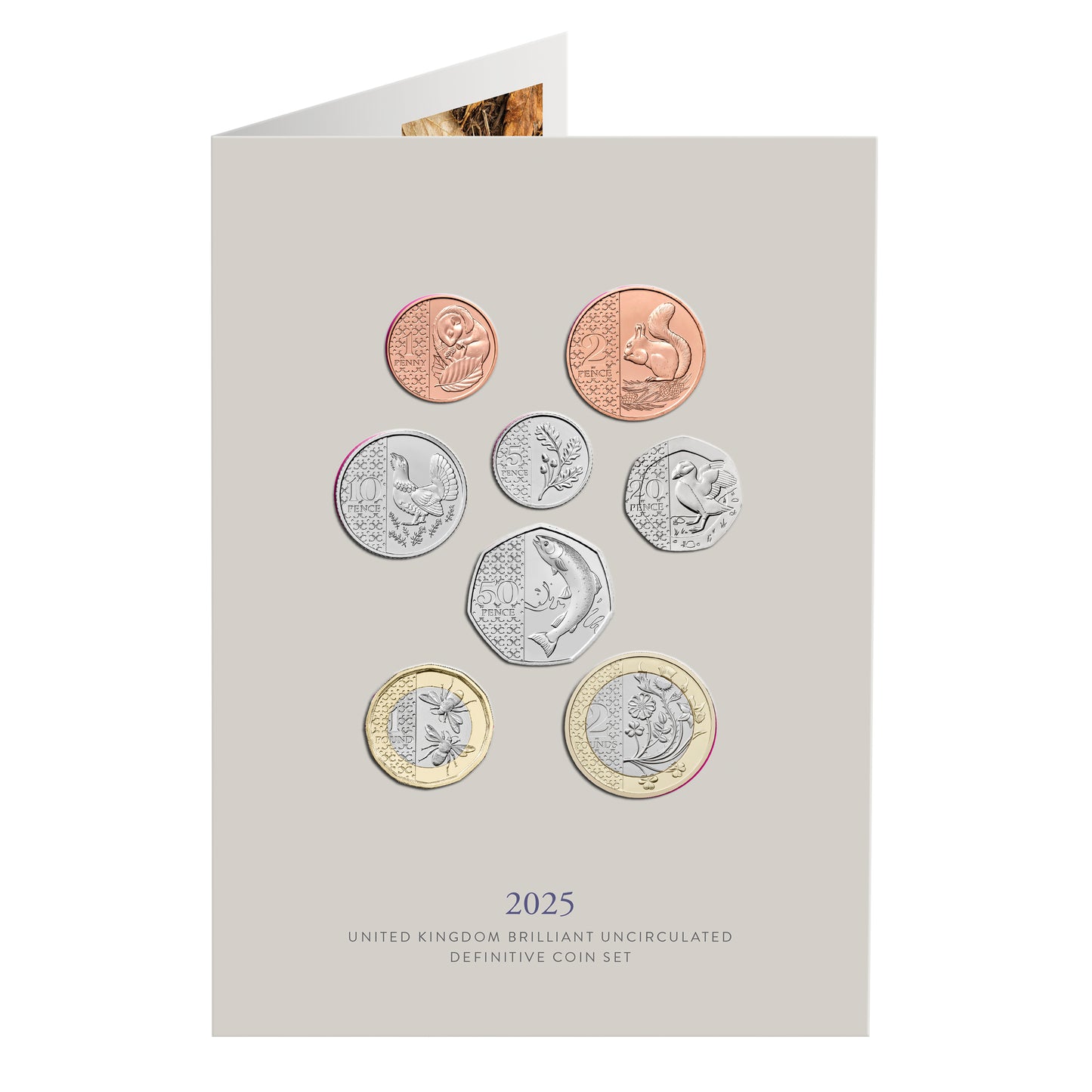 2025 Royal Mint UK BUNC Definitives Year Set