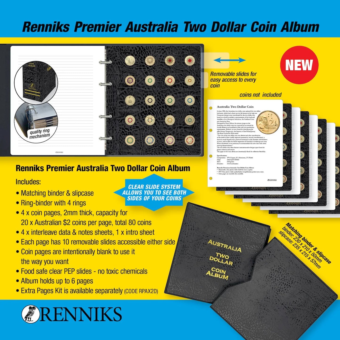 Renniks Premier $2 Coin Album