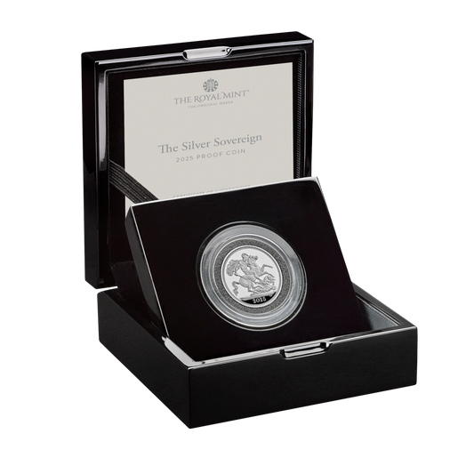 2025 Royal Mint UK Silver Proof Sovereign