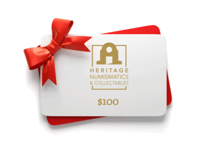 Heritage Numismatics Gift Card