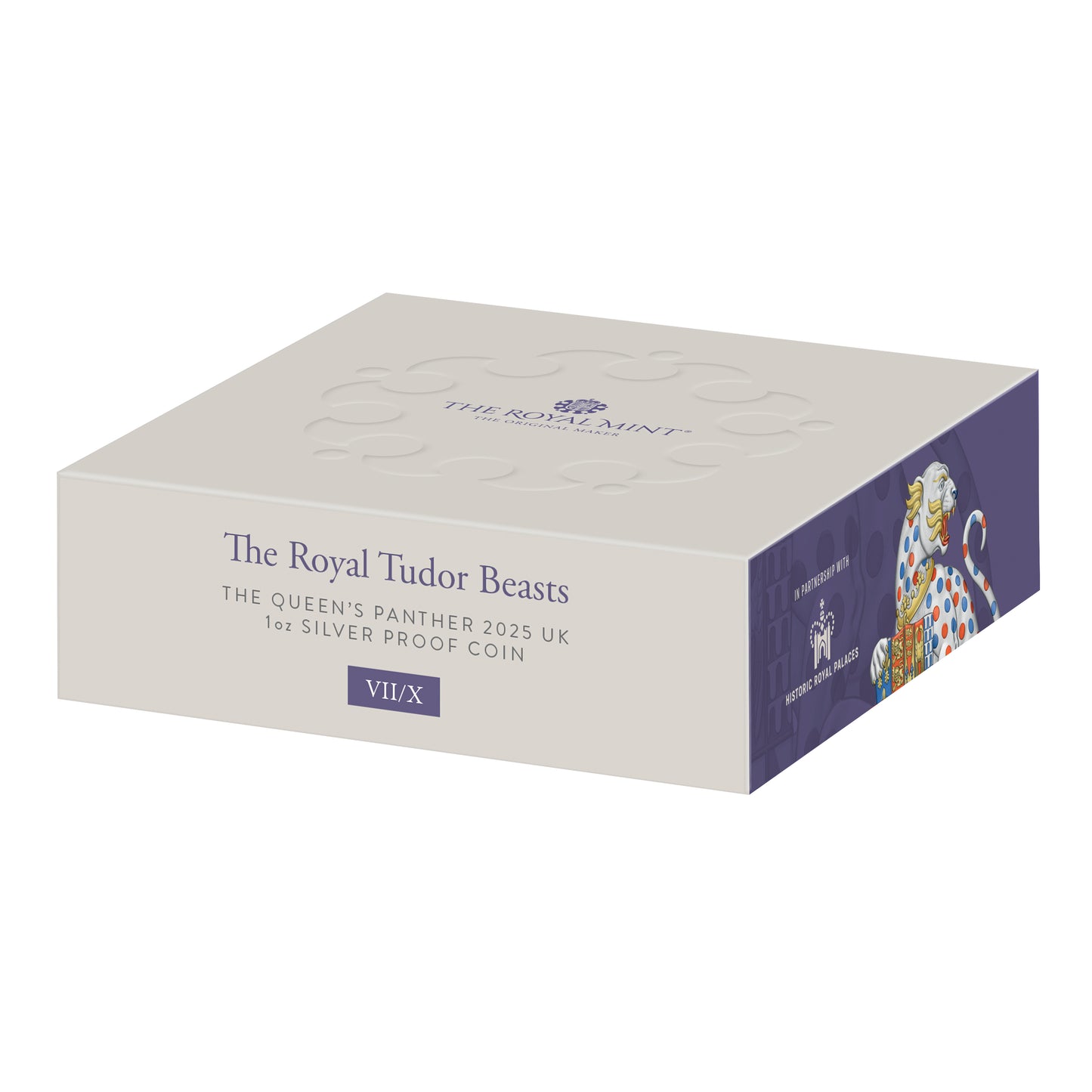 2024 Royal Mint UK Silver Proof 1oz 2 Pound Coin - Royal Tudor Beasts The Queens Panther