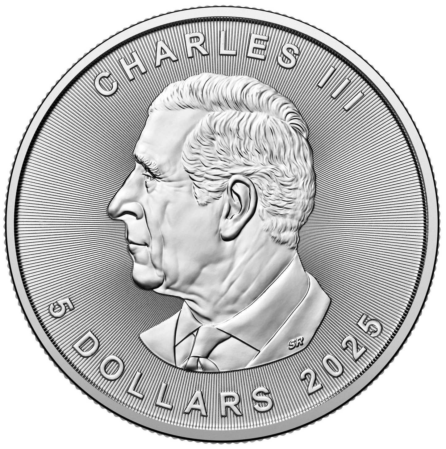 2025 Royal Canadian Mint UNC Pure Silver 1oz $5 Coin - Treasured Maple Leaf Polar Bear Privy