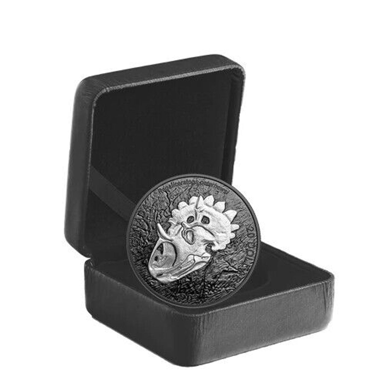 2024 Royal Canadian Mint UNC Silver $20 Coin - Discovering Dinosaurs Royal Horned Face