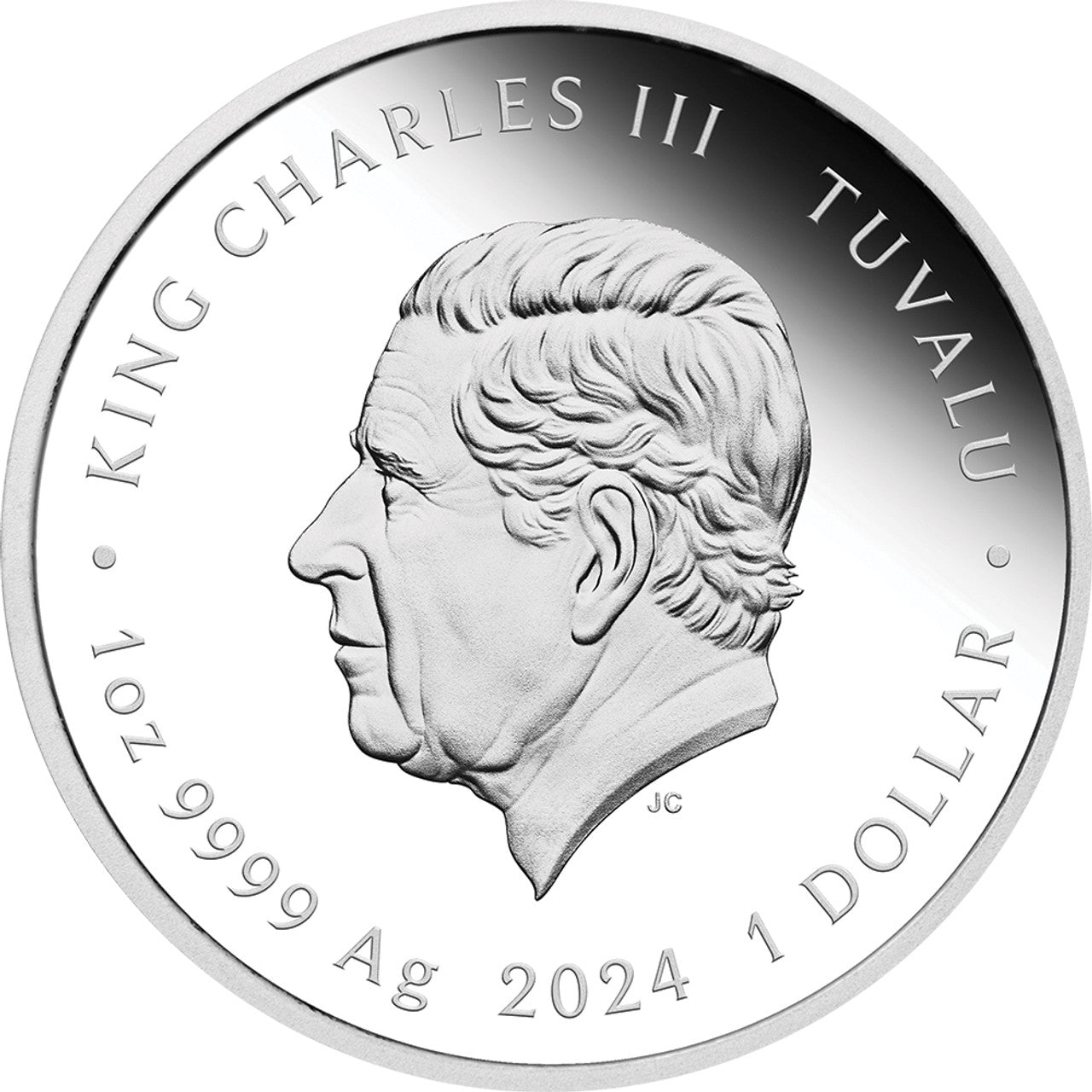 2024 Perth Mint Silver Proof Colourised 1oz $1 Coin - TMNT Shredder
