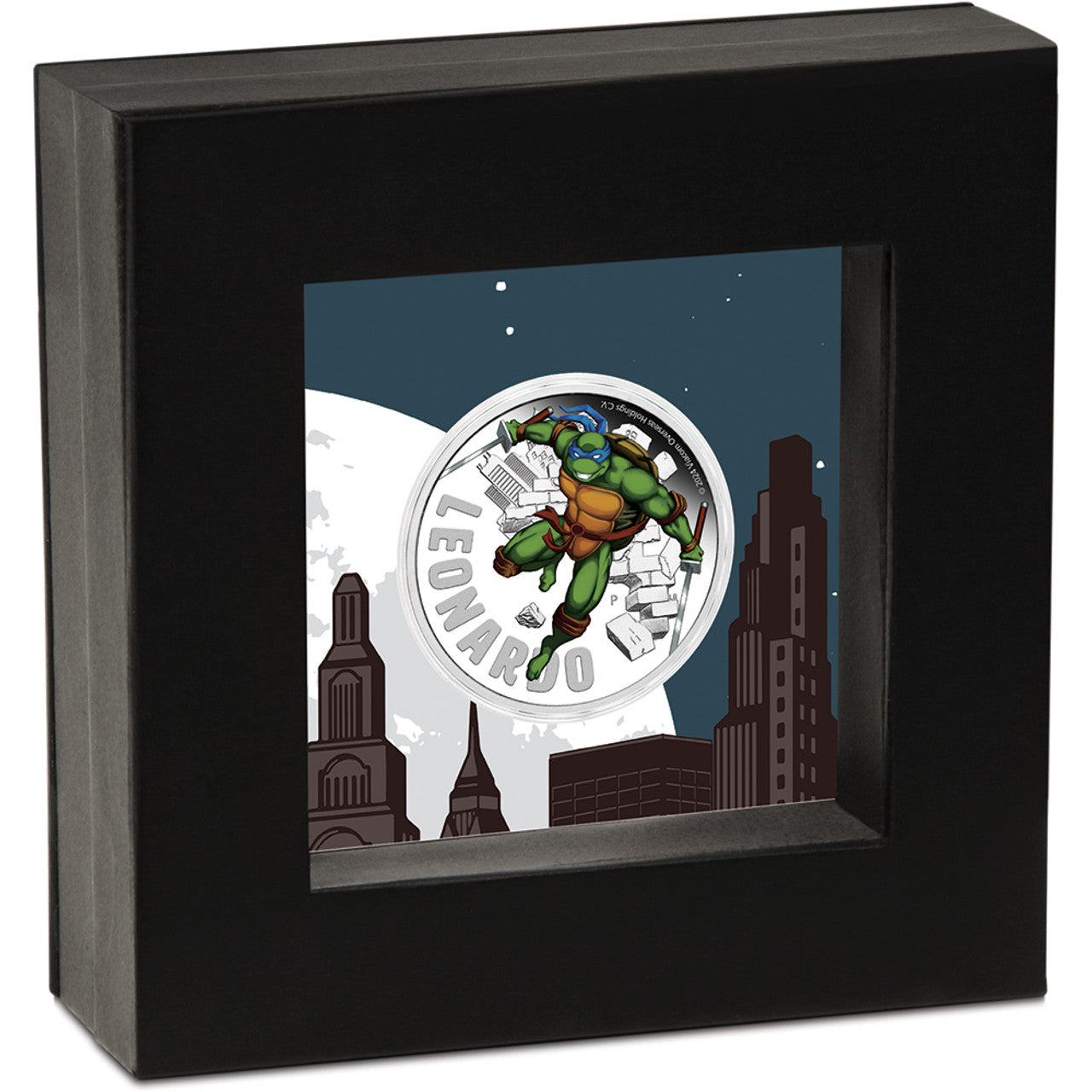2024 Perth Mint Silver Proof Colourised 1oz $1 Coin - TMNT Leonardo