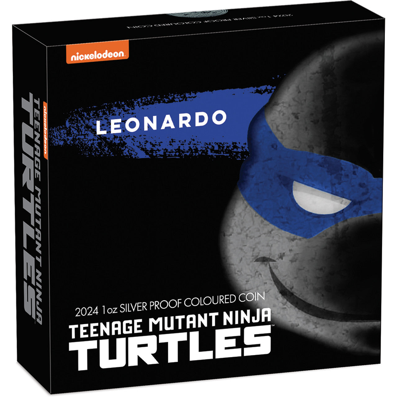 2024 Perth Mint Silver Proof Colourised 1oz $1 Coin - TMNT Leonardo
