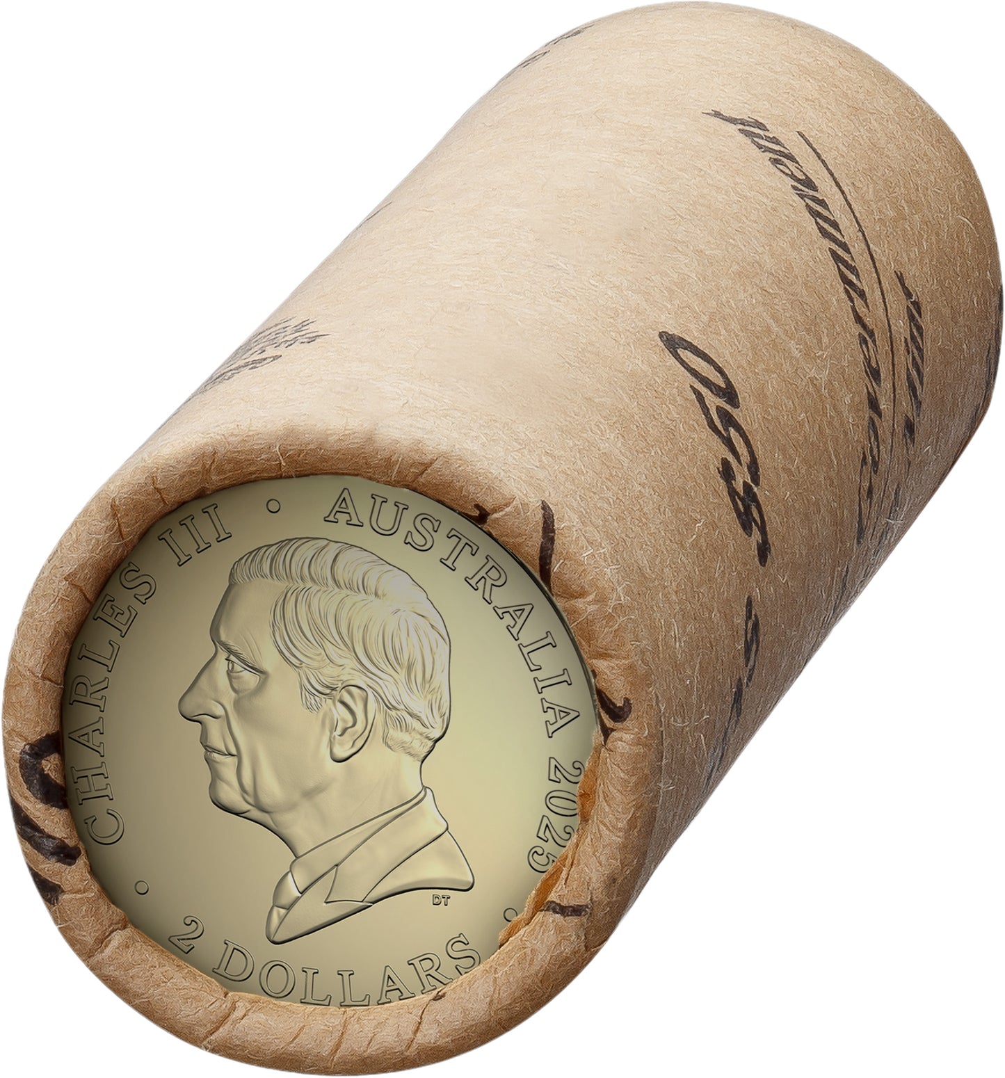 2025 Royal Australian Mint UNC Premium $2 RAM Roll - 80th Anniversary of WWII w/Tube
