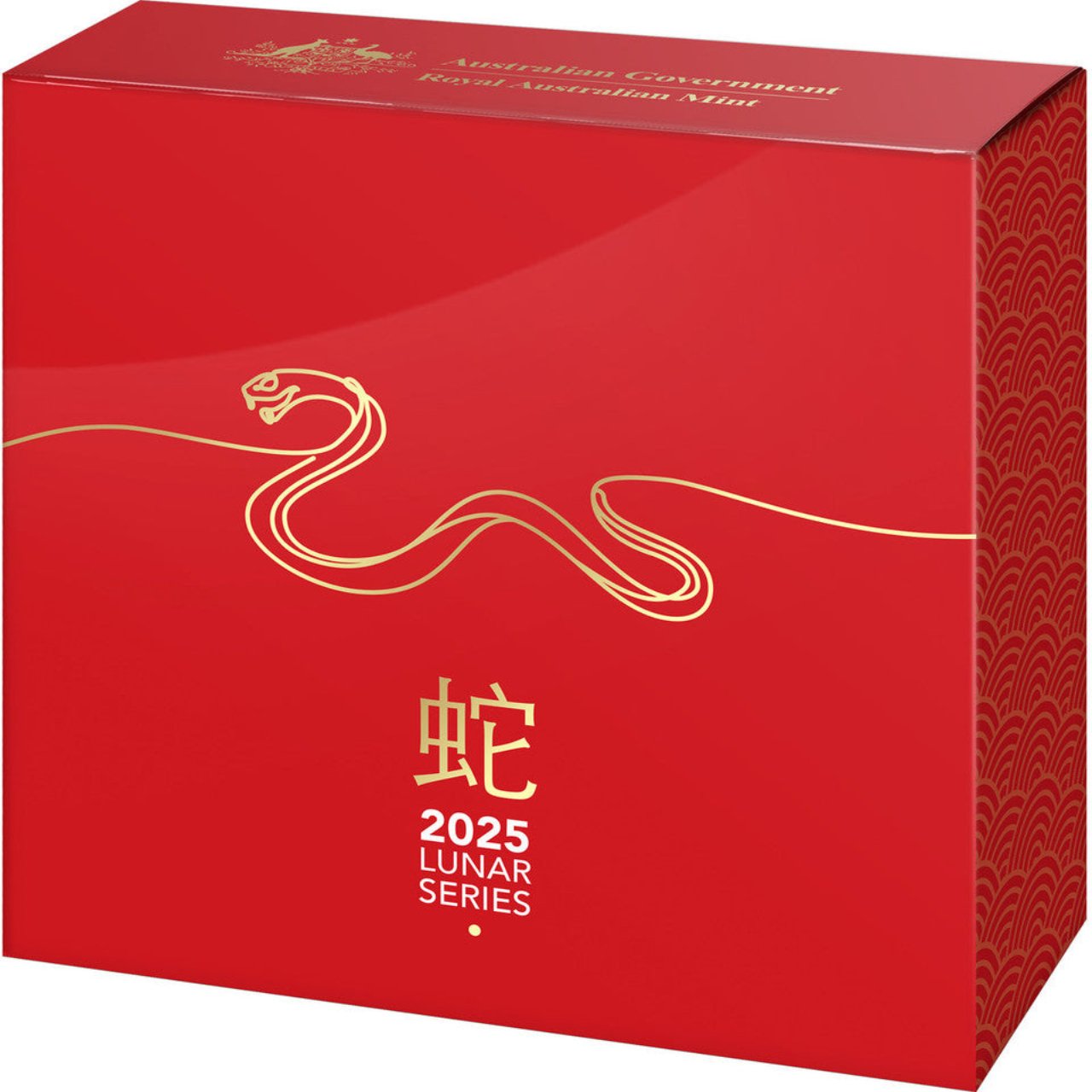 2025 Royal Australia Mint Silver Proof 1oz Domed $5 Coin - Lunar Year of the Snake