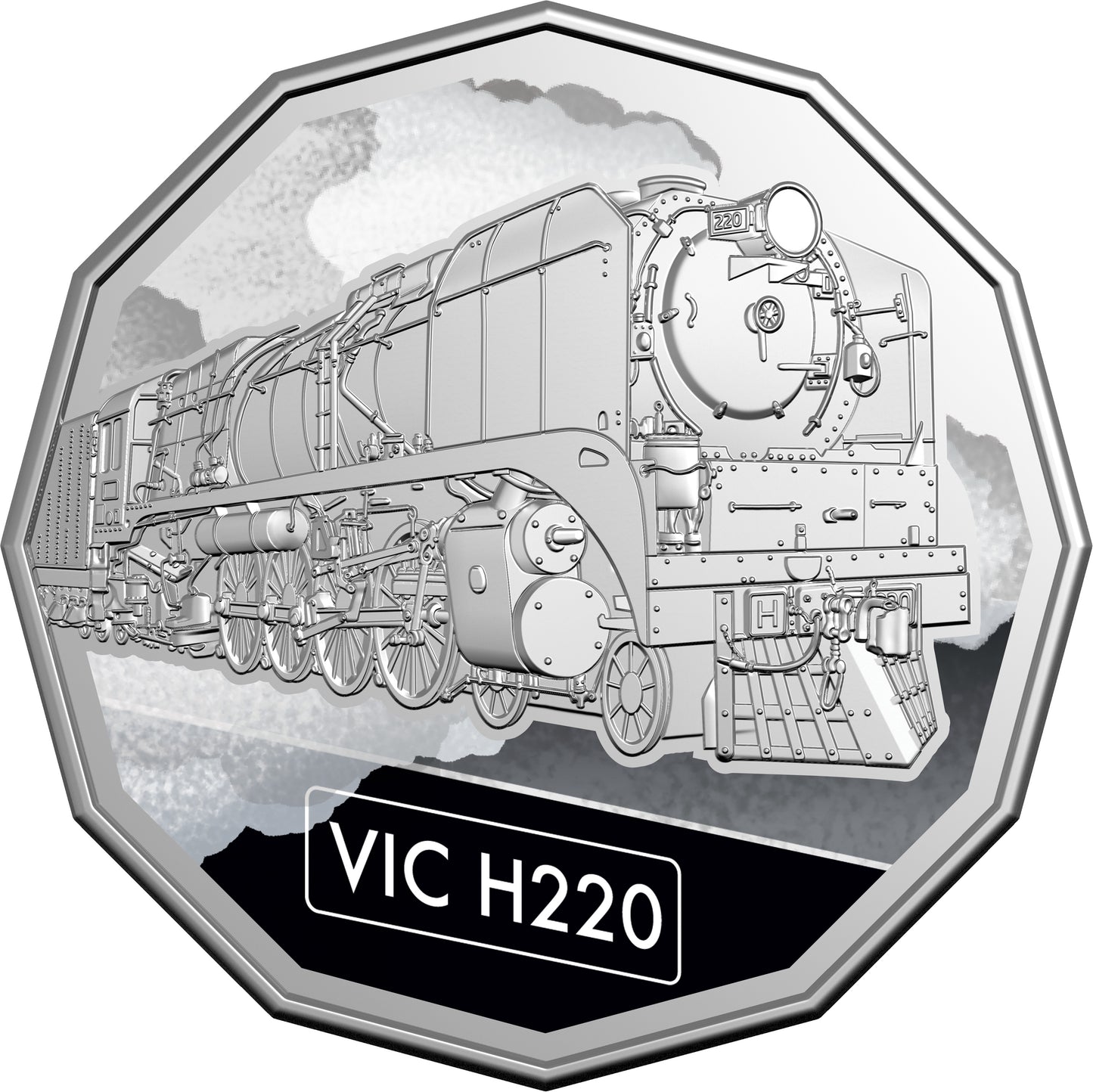 2025 UNC 50c 7-Coin Set Steam Giants + FREE Bluey Xmas $1 Coin