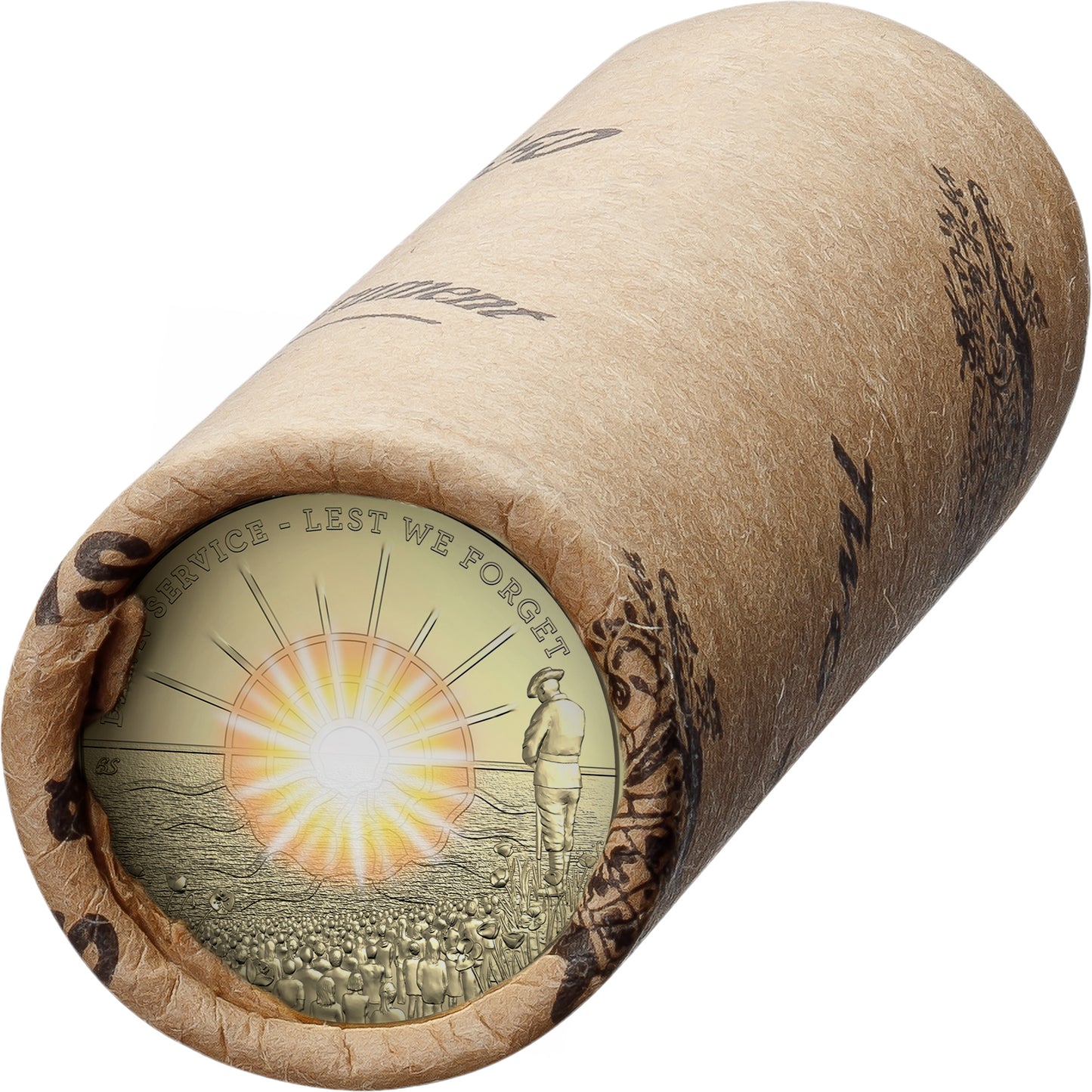 2026 UNC Premium $2 RAM Roll - Dawn Service w/Tube