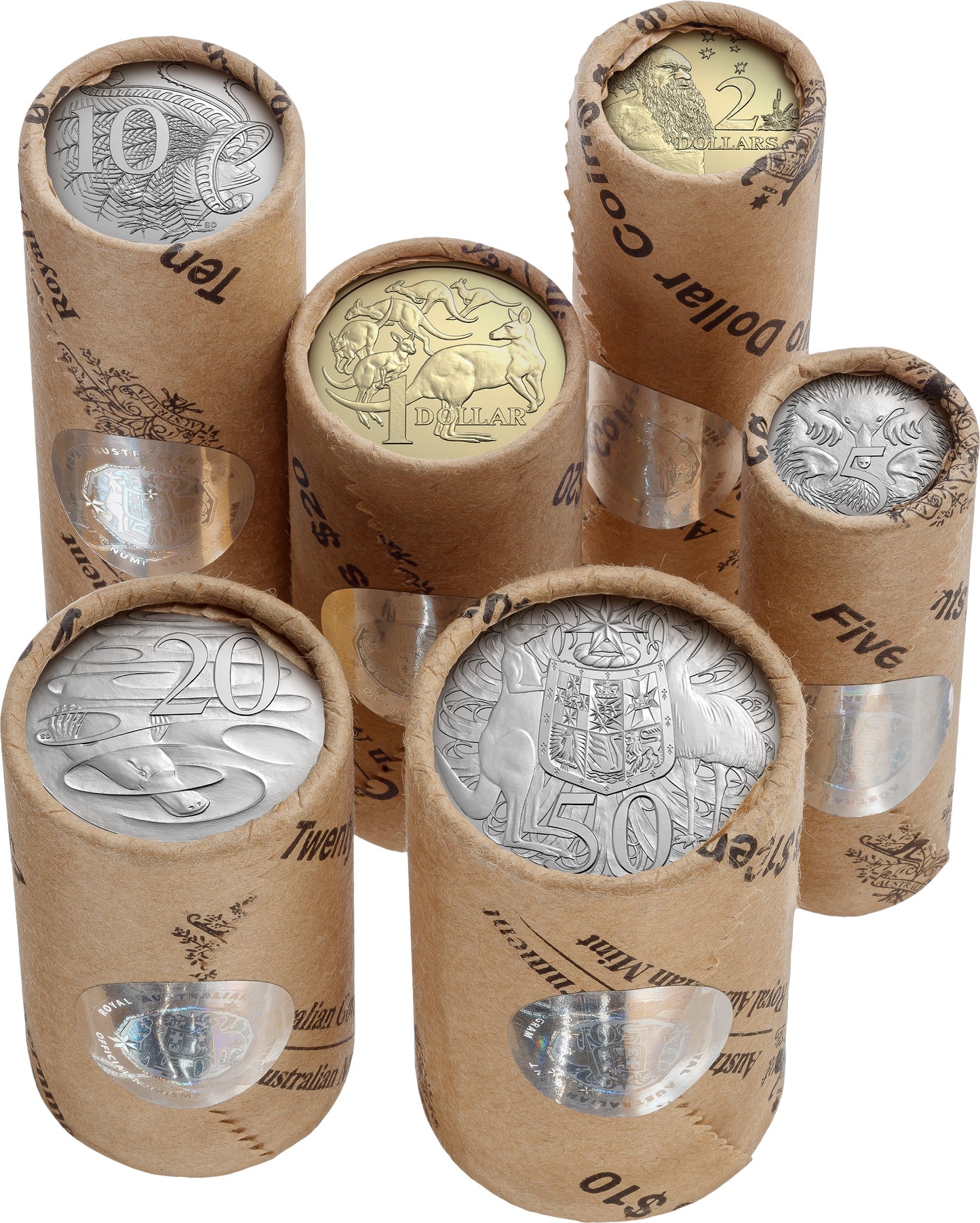 2026 Royal Australian Mint UNC Premium Rolled Year Set