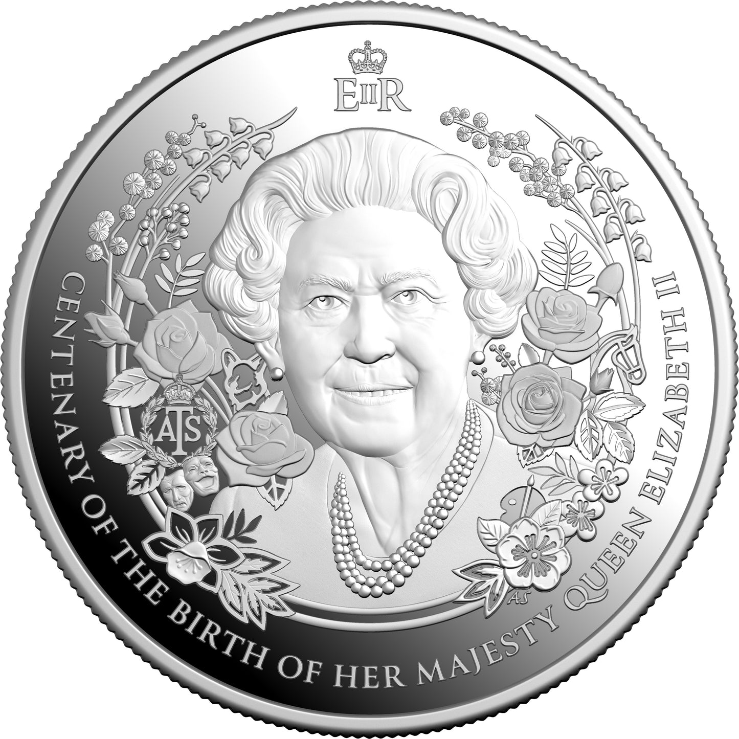 2026 Fine Silver Proof 1oz $5 Coin - Centenary of QEII Birth