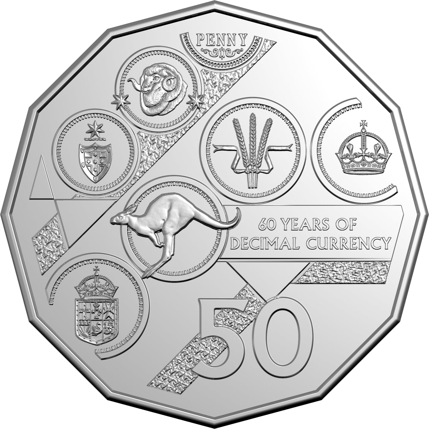 2026 UNC Year Set - 60th Anniversary of Decimal Currency