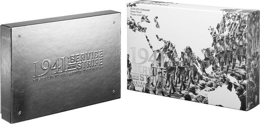 2026 Fine Silver Proof 20c 3-Coin Set - 1914 Service Amid Strife