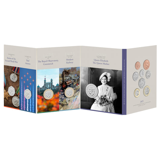 2025 Royal Mint UK BUNC Annual Year Set
