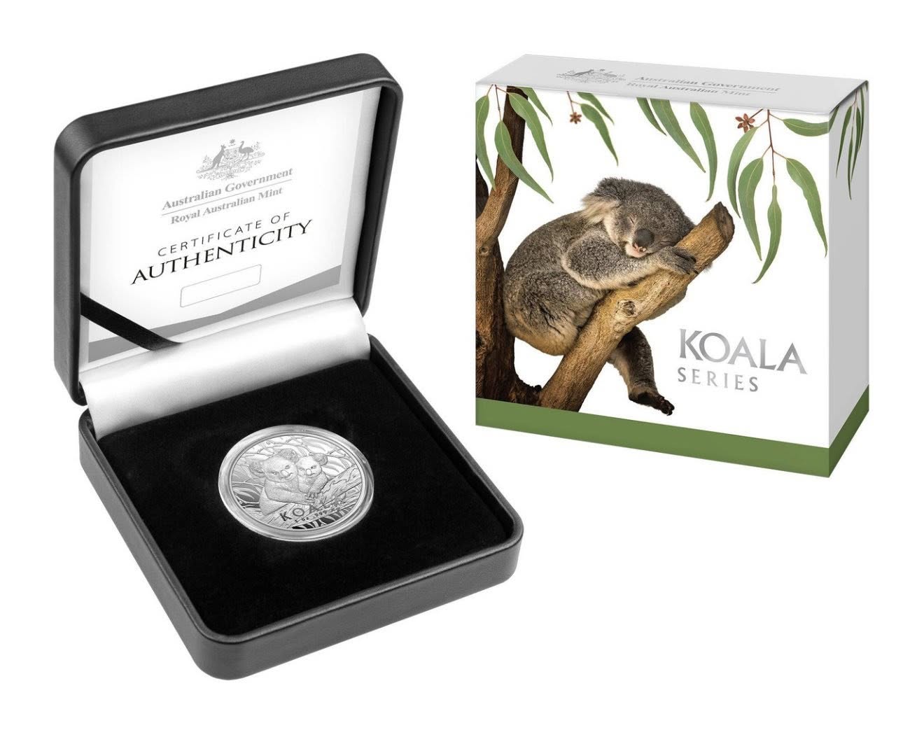 2025 Fine Silver Proof 1oz $5 Coin - Koala Series